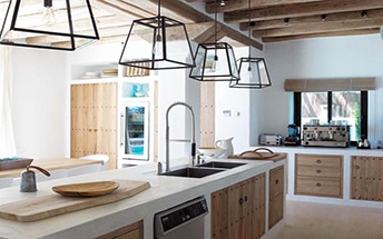 cocina de obra