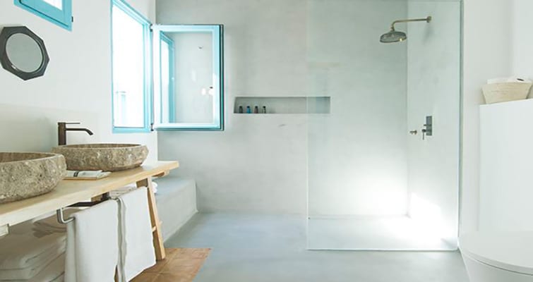 baños de microcemento | Cubicup reforma baño microcemento