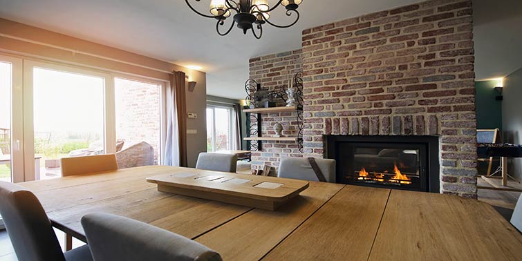 tipos de chimeneas | Cubicup chimenea de leña para la reforma