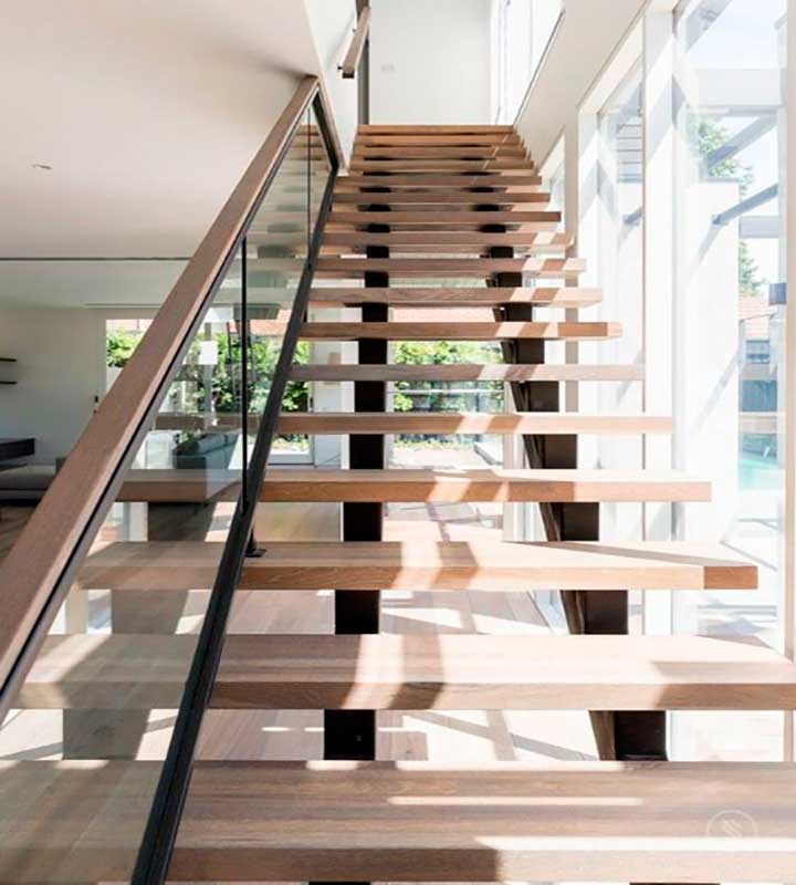 escalera interior | Cubicup escalera recta