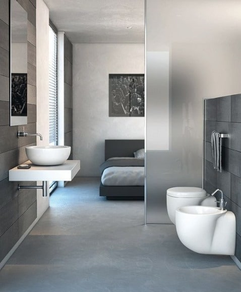 hacer baño en habitacion