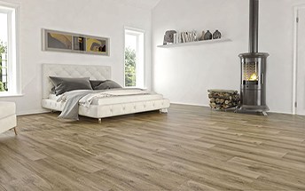 suelo porcelánico de imitación en madera