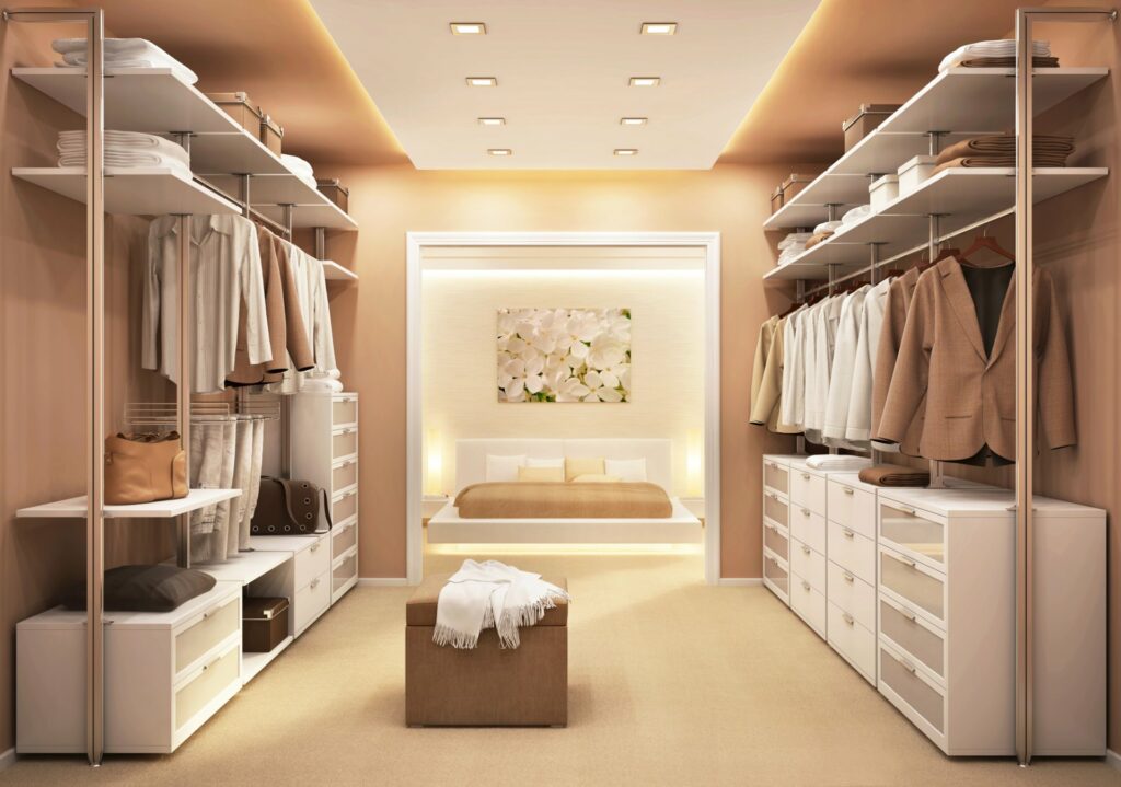 vestidor en casa