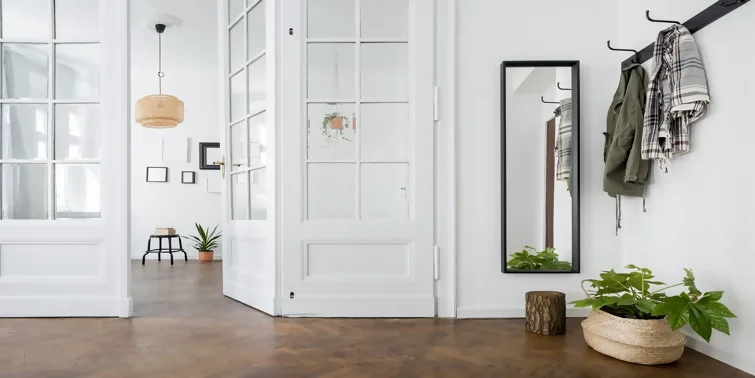 salón de estilo nórdico