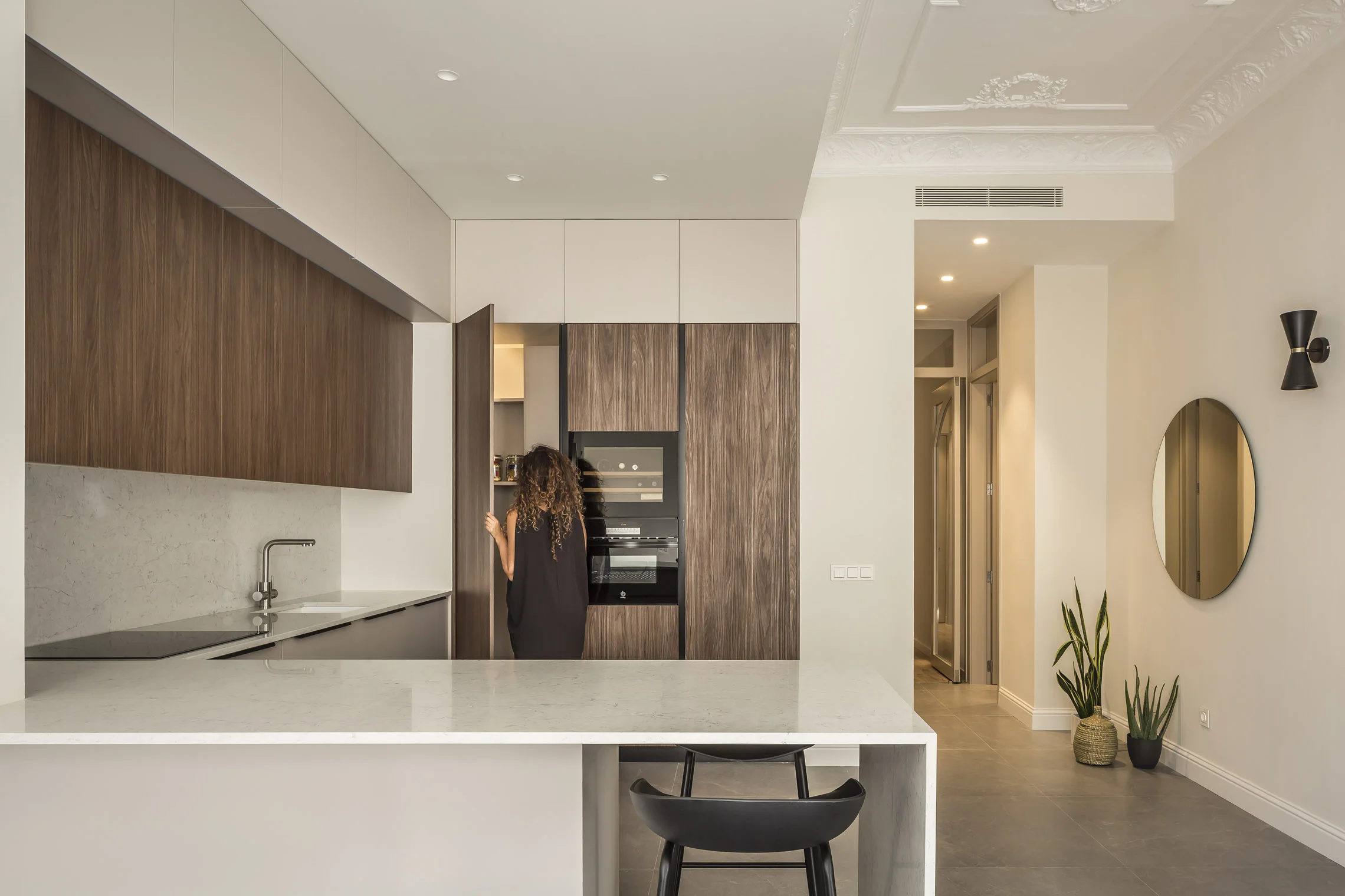 Reforma de casa estilo Clásico Contemporáneo en l’Eixample, Valencia