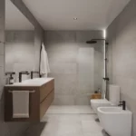 Render baño opción 2 Ciutat Jardi Valencia