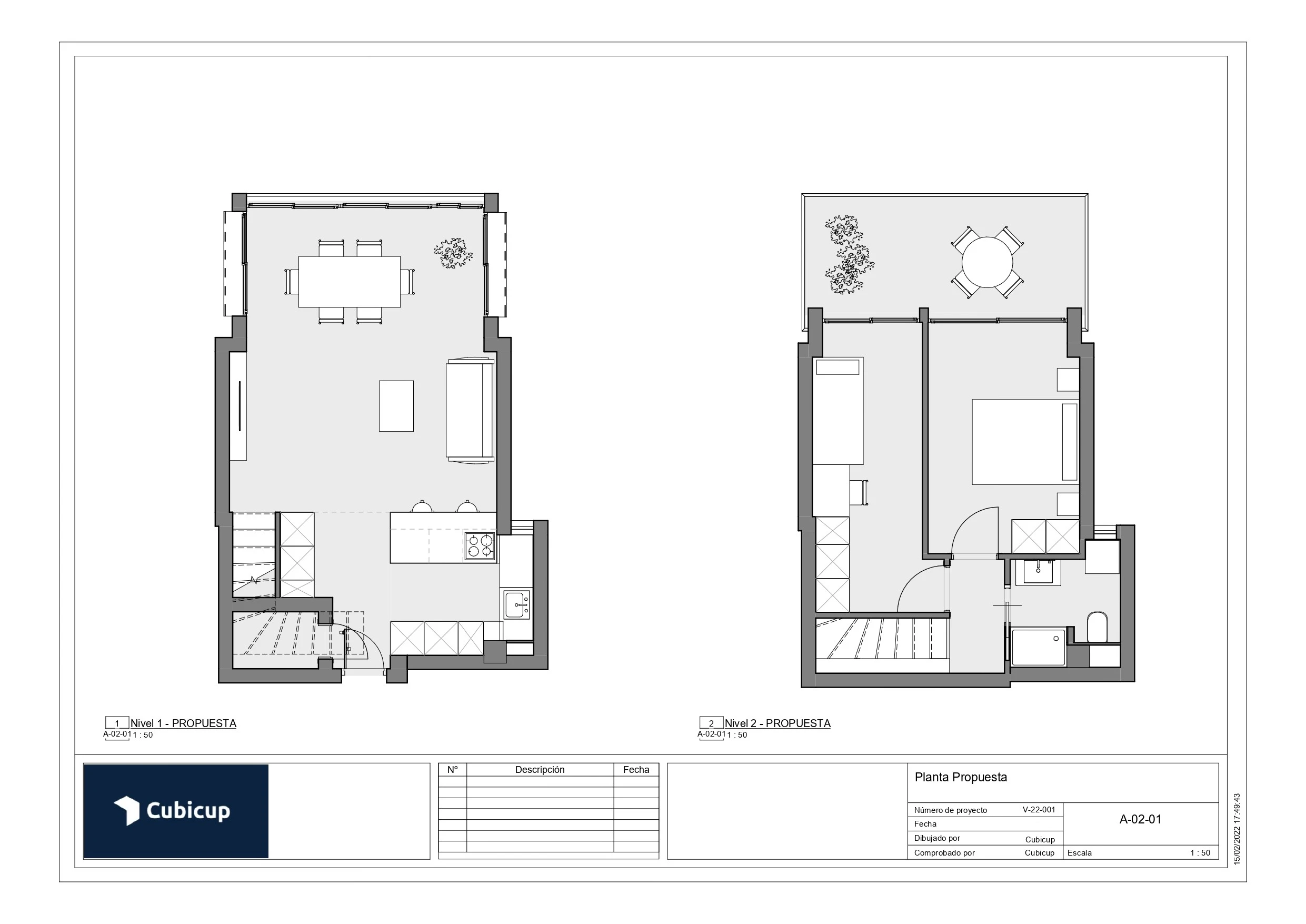 plano nueva distribucion proyecto saler valencia