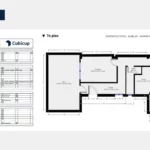 Plano distribución existente proyecto Extramurs Valencia