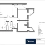 Plano distribución existente proyecto Gaztambide Madrid