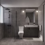 Render baño proyecto Extramurs Valencia