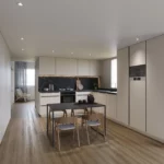 Render cocina 1 proyecto Extramurs Valencia