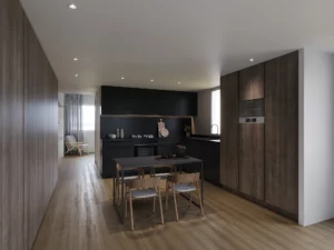 Render cocina 2 proyecto Extramurs Valencia
