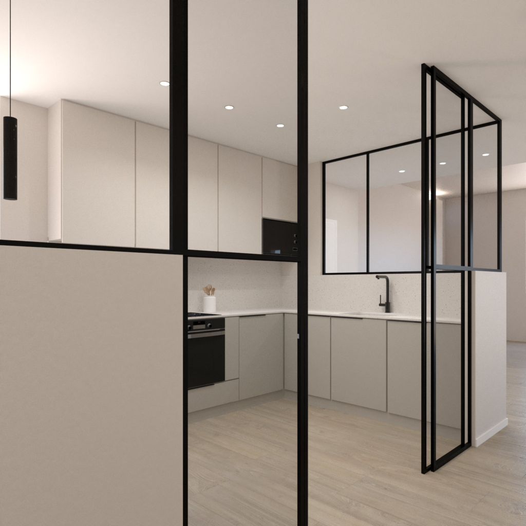 render cocina proyecto JM22 - 2