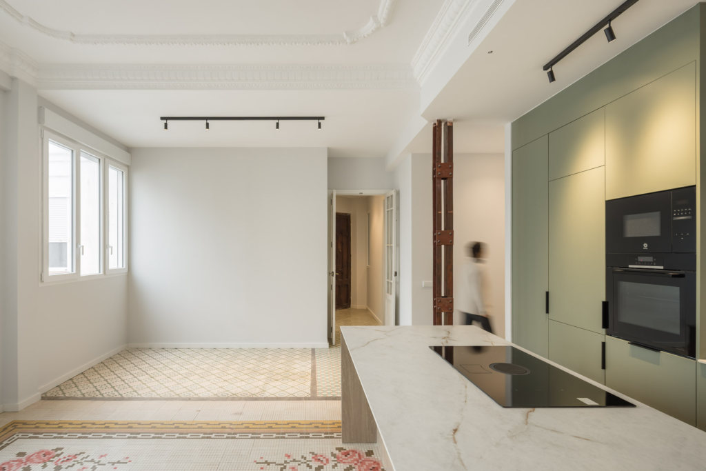 Reforma integral estilo Clásico contemporáneo en Ruzafa, Valencia